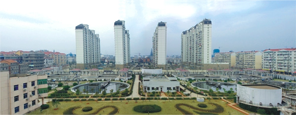 江西最大污水處理廠——南昌朝陽污水處理廠二期工程（省、市優(yōu)良工程，獲滕王閣杯）